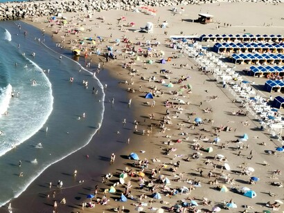 The name Mar del Plata is short for Mar del Rio de la Plata, and means "sea of the Rio de la Plata basin