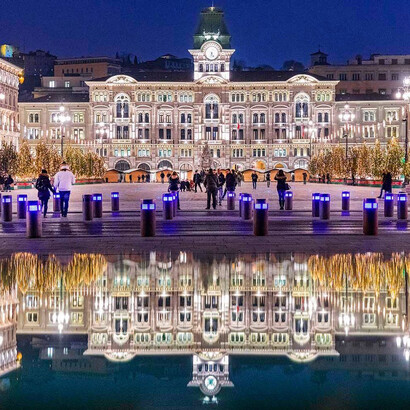 Piazza Unità d'Italia a aTrieste