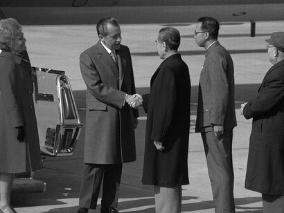 In 1972, Richard Nixon and Pat Nixon traveled to China, a pivotal moment in history that transformed global diplomacy