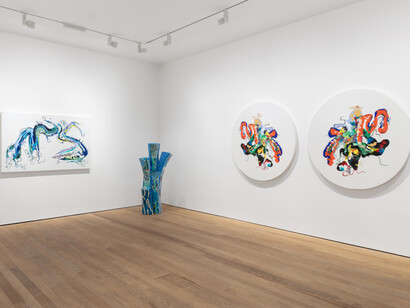 Beyond material, exhibition view. Courtesy of Lehmann Maupin 