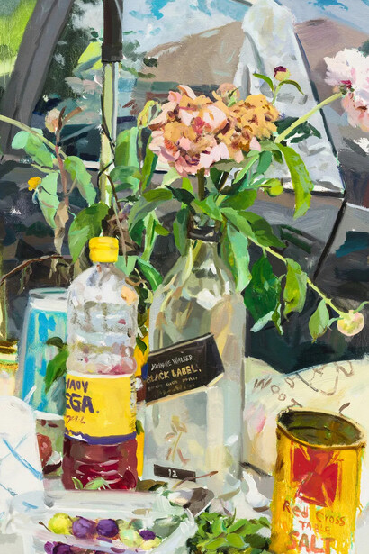 Sung Jik Yang, End of the day (detail), 2026. Courtesy of Philip Martin Gallery
