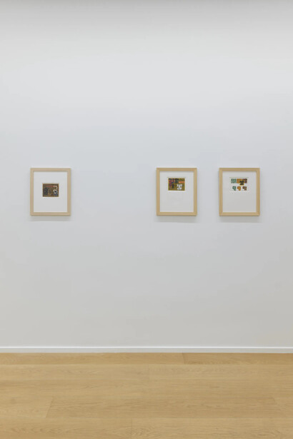 Jonathan Lasker, A survey of the maquettes 1986-2026, exhibition view. Courtesy of Maruani Mercier