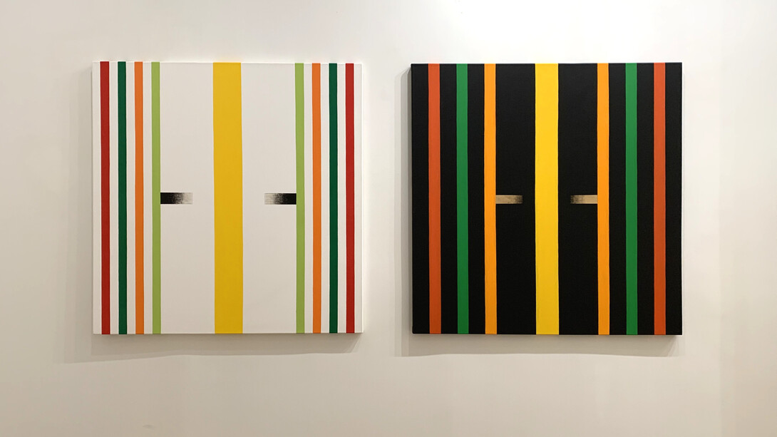 Osvaldo Mariscotti, Symphony, installation shot. Courtesy of the artist and Upsilon Gallery, New York