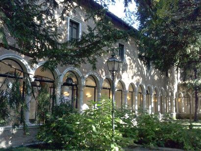 Il giardino della Biblioteca Oriani 