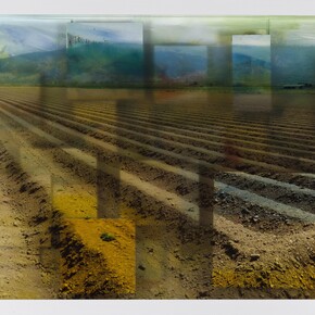 Zafeiropoulos_mixed technique on wood_digital uv print on glass_82X120. 