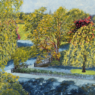 Adrian Berg, Gloucester Lodge, Regent’s Park May, 1975. Courtesy of Frestonian Gallery