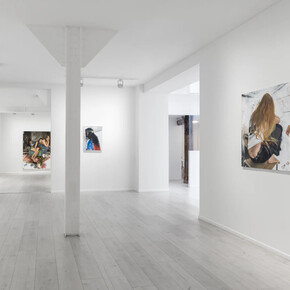 Sixten Sandra Österberg, Flood, exhibition view. Courtesy of Andréhn-Schiptjenko