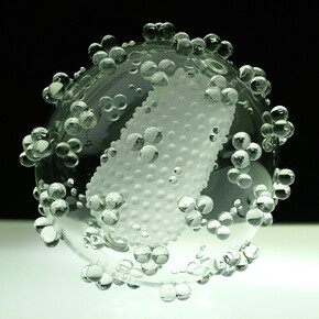 Luke Jerram, HIV, Glass, 21 cm