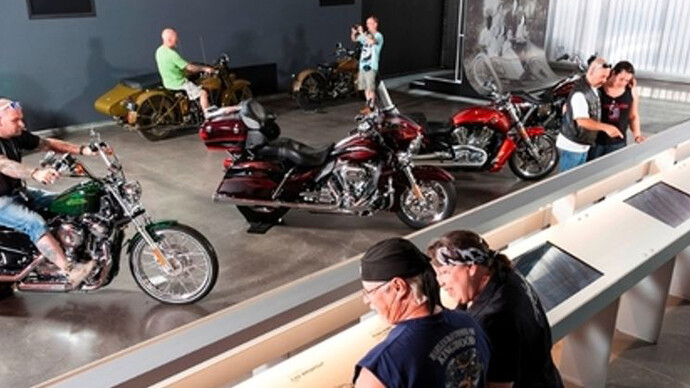 The Experience Gallery. Courtesy of Harley-Davidson Museum