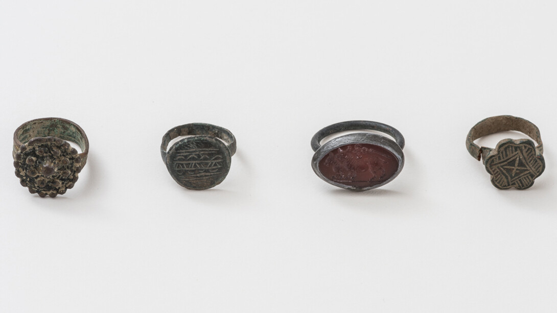 Collection of Bronze Rings eBay item numbers: 322563363968 & 201991576443. Courtesy Hauser & Wirth Photo: Damian Griffiths
