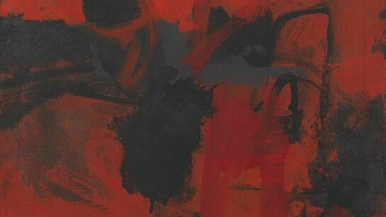 Afro Basaldella, Santa Fe, 1964, Oil and tempera on canvas, 50 x 60 cm, Courtesy Max Wigram Gallery