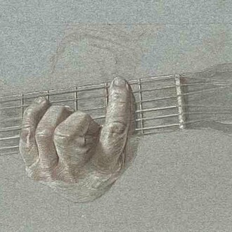 Aldo Farnsworth, Hands of GG (detail), 2026. Courtesy of Transmission Gallery