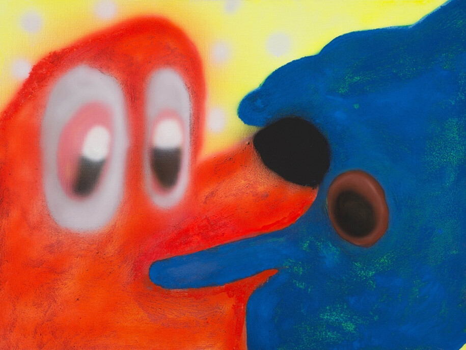 Austin Lee, Salad Days, 2014, acrylic on canvas, 36 x 48 inches