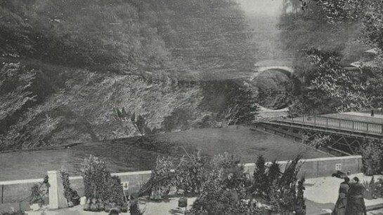 John Stezaker, Underworld XV, 2011, Collage, 7.1 x 9.9 inches