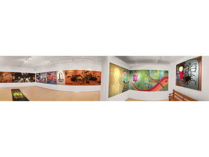 Panoramic Installation view