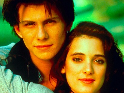 Christian Slater y Winona Ryder en «Heathers»
