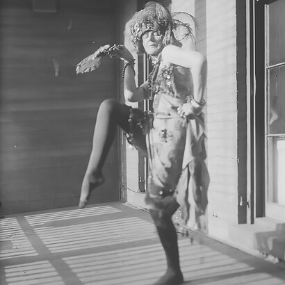 Elsa Baroness von Freytag-Loringhoven was a German-born avant-garde visual artist and poet, who was active in Greenwich Village, New York, from 1913 to 1923