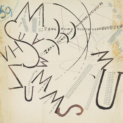 Filippo Tommaso Marinetti, Vive la France, 1914–15