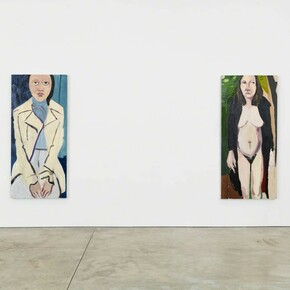 Chantal Joffe, Exhibition view. Courtesy of Cheim & Read