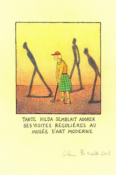 Glen Baxter. Courtesy of Galerie Isabelle Gounod