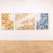 Evan Blackwell Helgeson, Perennial trace, exhibition view. Courtesy of Spalding Nix Fine Art