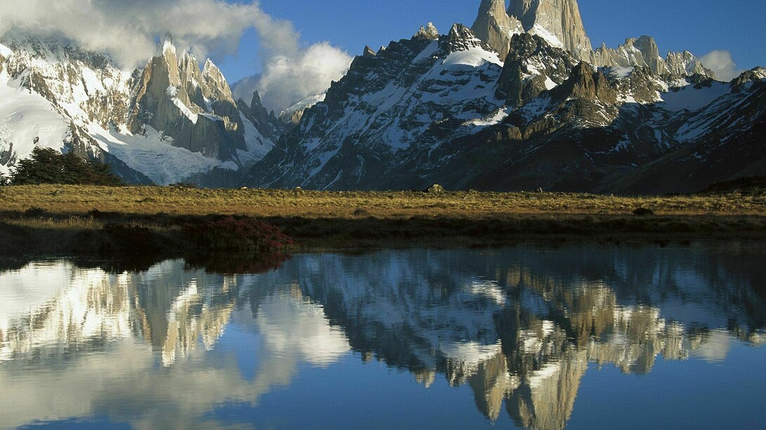 Patagonia (Argentina). Cerro Torre y Monte Fitz Roy en el Parque Nacional Los Glaciares