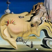 Salvador Dalí, Visage du grand Masturbateur, 1929, óleo sobre lienzo, 110x150 cm, Museo National Centro de Reina Sofía