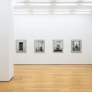 Lina Bertucci, Mother, daughter, desert moon, exhibition view. Courtesy of Eleni Koroneou Gallery