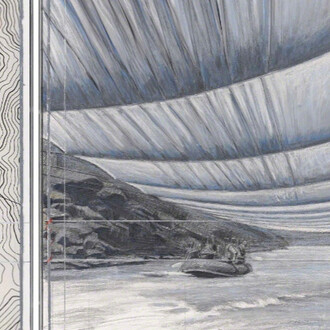 Christo and Jeanne-Claude. Courtesy of Stern Pissarro