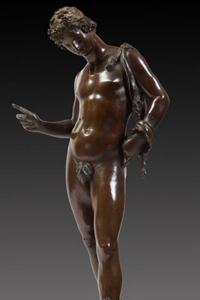 Vincenzo Gemito, Statuetta del cd. Narciso, 1880 circa. Per gentile concessione del Museo Archeologico Nazionale di Napoli