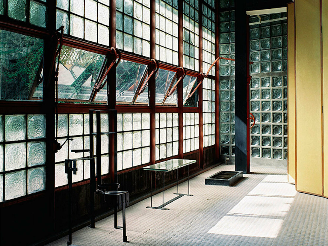 Pierre Chareau: Modern Architecture and Design, Exhibition view. Courtesy of Jewish Museum