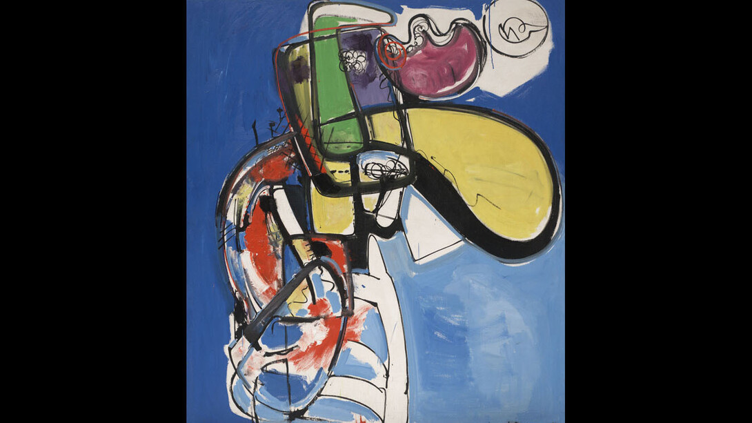 Hans Hofmann (1880-1966): Extase | Ekstase | Ecstasy, 1947, huile sur toile | Öl auf Leinwand | oil on canvas,173,4 x 152,4 cm