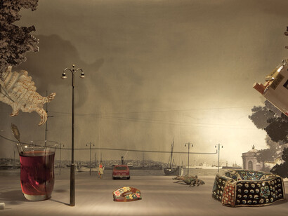 Orhan Pamuk at The Museum of Innocence. All rights belong to The Museum Of Innocence