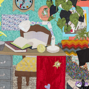 Woomin Kim, Chen's room (detail), 2024. Courtesy of Jane Lombard Gallery