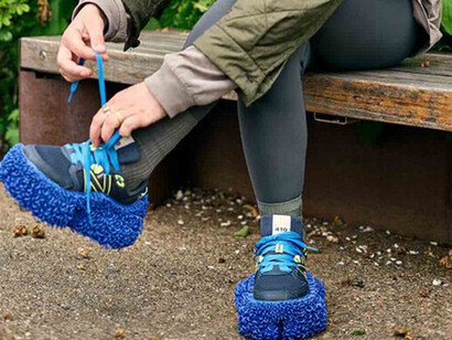 Estas zapatillas ofrecen un vistazo a cómo podría ser la ropa del futuro