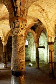 Interno della cripta di Sant'Eusebio, Pavia (Ilaria Napoletano)