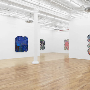 James Benjamin Franklin, Primary, exhibition view. Courtesy of Broadway Gallery