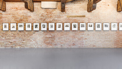 Berenice Abbott, Works from 1930 to 1938. Installation View ‘Luogo e Segni’, Punta della Dogana, 2019 © Palazzo Grassi, foto Delfino Sisto Legnani e Marco Cappelletti
