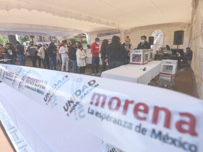 Elecciones internas de MORENA, México, 2022