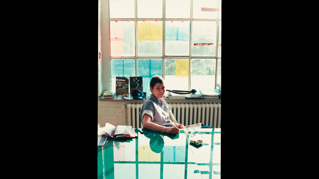 Wolfgang Tillmans, Isa in her Studio, 2002, courtesy Galerie Buchholz. Courtesy Neue Nationalgalerie, Berlin