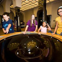 Retro-Active Science. Courtesy of Fleet Science Center