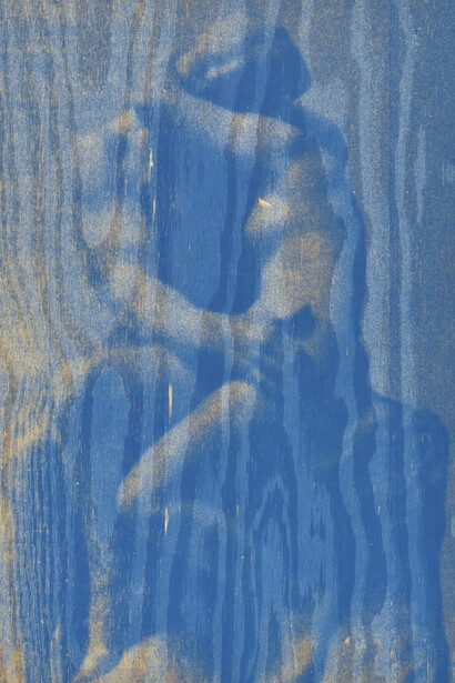 Stephan Balkenhol, Baiser (series) (detail), 2000. Courtesy of Keteleer Gallery 