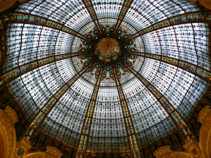 Galeries Lafayette, Boulevard Haussmann a Parigi