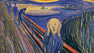 Obra: El Grito, del artista Edvard Munch (óleo, temple y pastel sobre cartón)