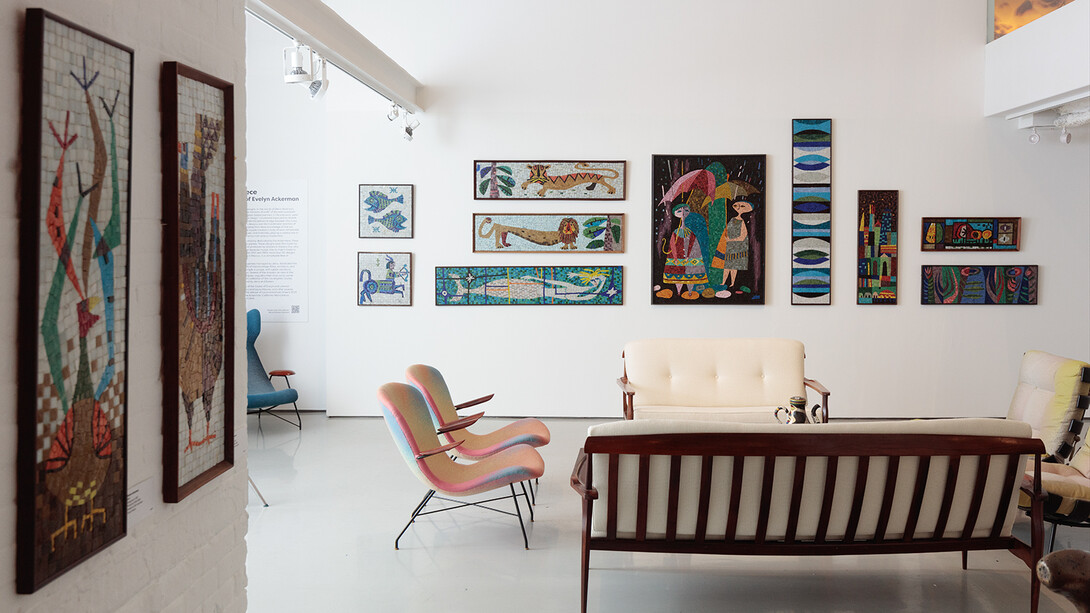 Evelyn Ackerman, Piece by piece. The mosaics of Evelyn Ackerman, exhibition view. Courtesy of R & Company