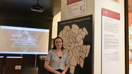 American University of Rome graduate student intern, Shannon Zipfel in Room Six: From emancipation to today

