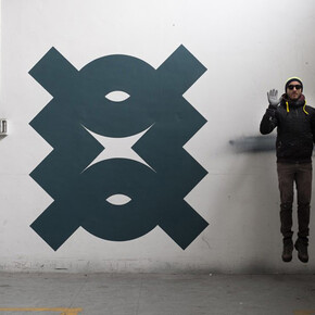 CT aka Matteo Ceretto Castigliano, wall painting 2014