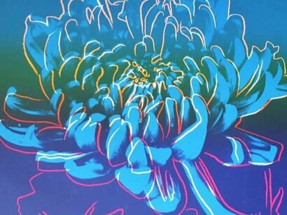 Andy Warhol: «Kiku Flowers FS II.30» 