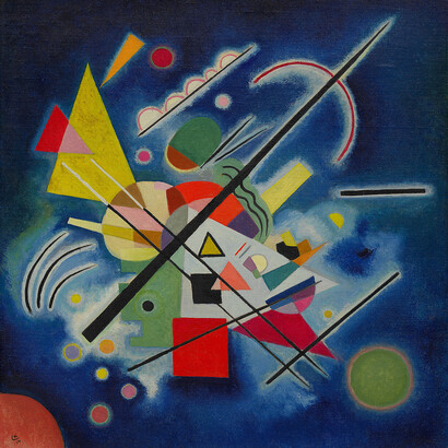 Vasily Kandinsky, Blue Painting, 1924