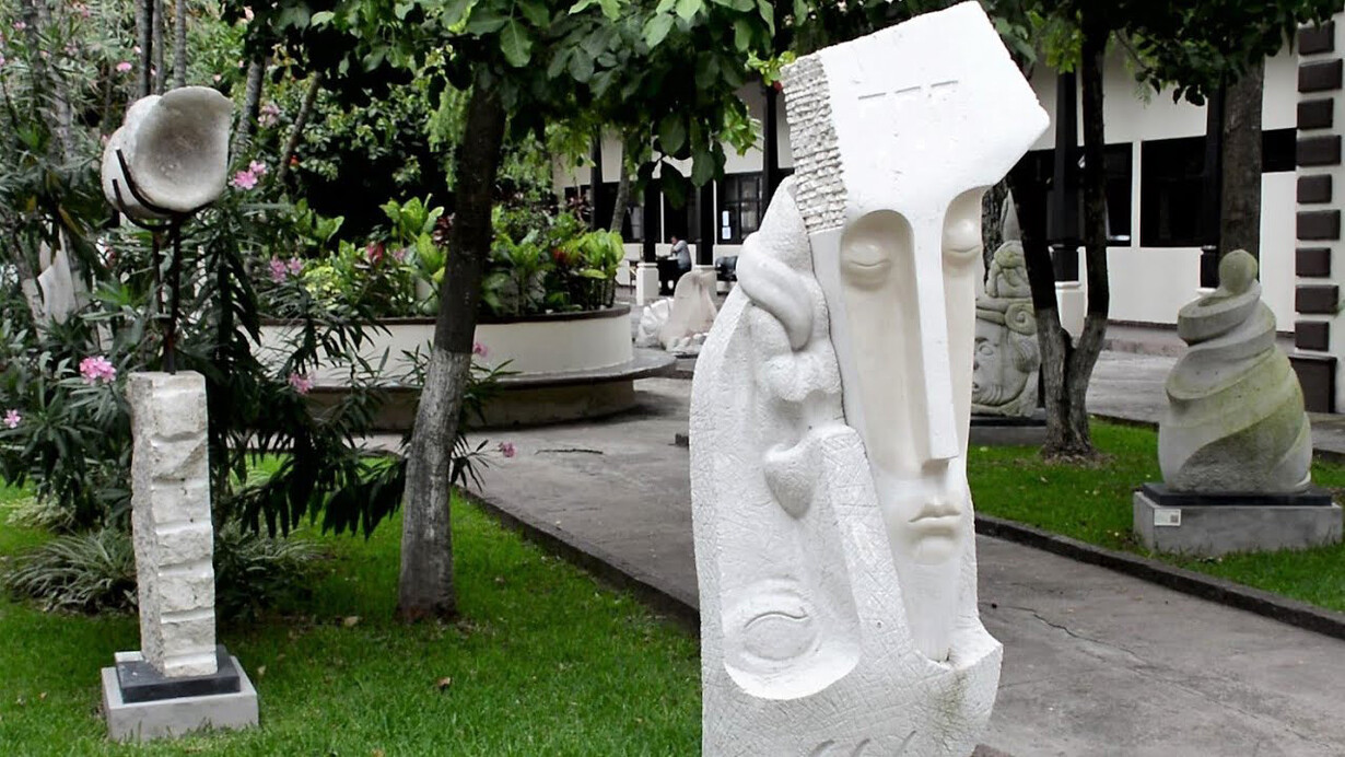 La capacidad creativa suele ser frágil y permeable a las demandas y condiciones externas y comerciales de mercado. En la imagen, el Parque de las Esculturas de la Galería Nacional de Arte de Honduras